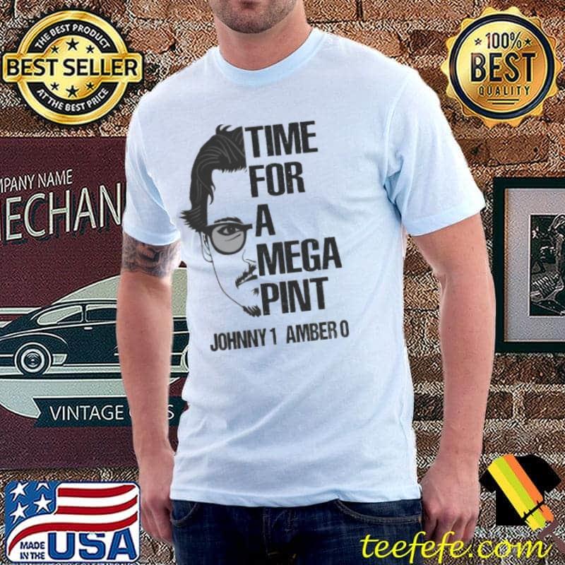 Time for a mega pint johnny depp winner s Unisex Time for a mega pint johnny depp winner s Unisex
