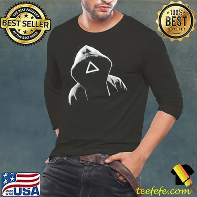 Triangle crew parody squid game shirt