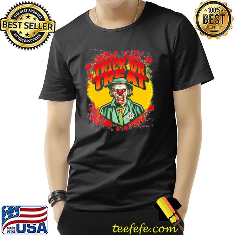 Trick or treat halloween zombie scary clown bloody monster horror joker s Unisex Trick or treat halloween zombie scary clown bloody monster horror joker s Unisex