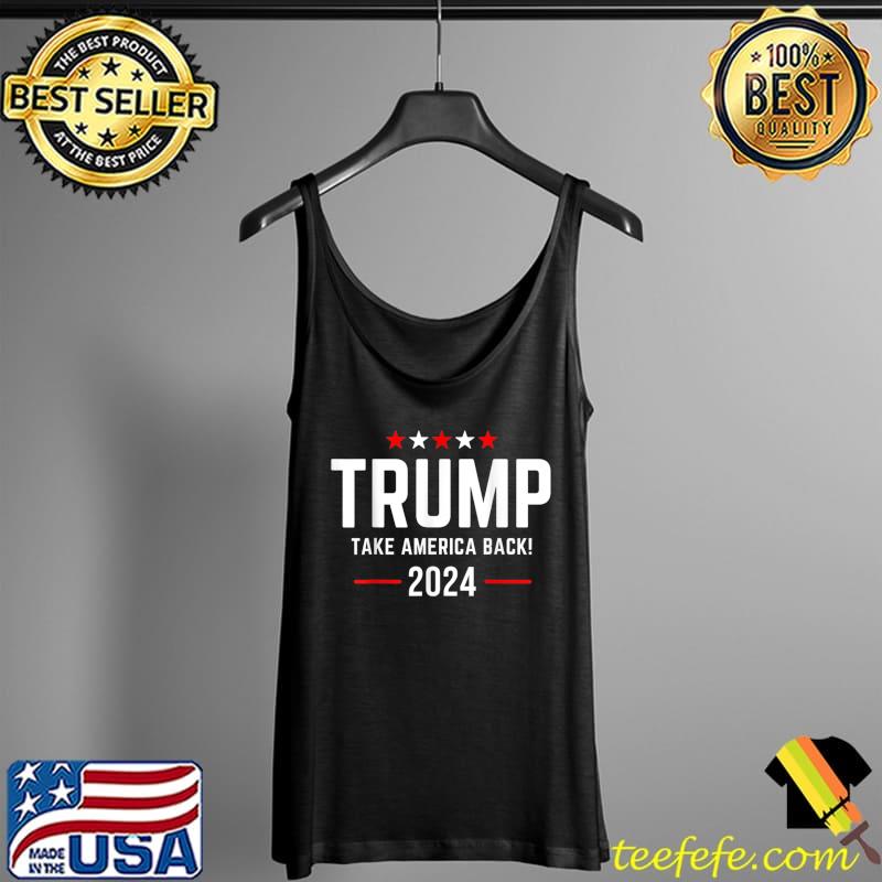 Trump 2024 Retro President 4th July T-Shirt Tank Top Trump 2024 Retro President 4th July T-Shirt Tank Top