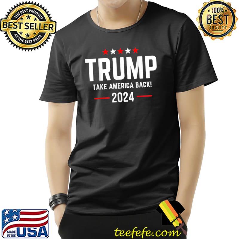 Trump 2024 Retro President 4th July T-Shirt