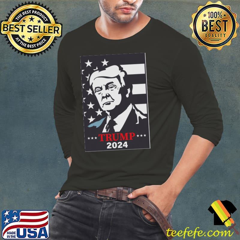 Trump 2024 women's keep America great reelect Donald Trump loong sleeve s Long Sleeve Tee Trump 2024 women's keep America great reelect Donald Trump loong sleeve s Long Sleeve Tee