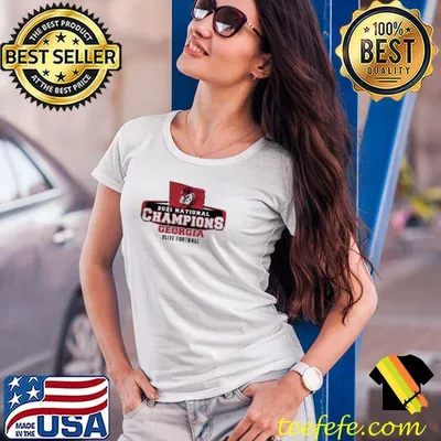 Uga 2021 national championship victory flag shirt