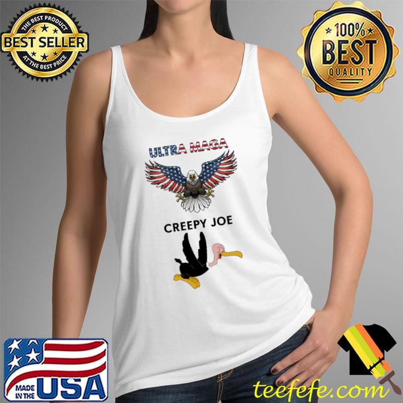 Ultra Maga Creppy Joe Eagle America Flag Shirt Tank Top Ultra Maga Creppy Joe Eagle America Flag Shirt Tank Top
