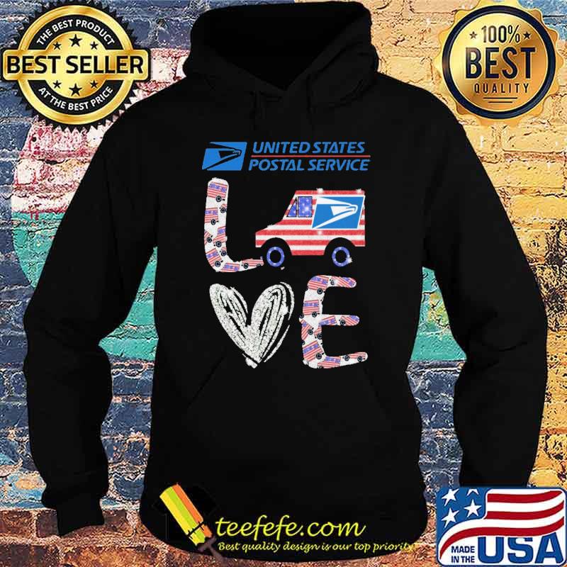 United State Postal Service Love Shirt Hoodie United State Postal Service Love Shirt Hoodie