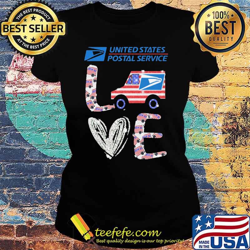 United State Postal Service Love Shirt Ladies tee United State Postal Service Love Shirt Ladies tee