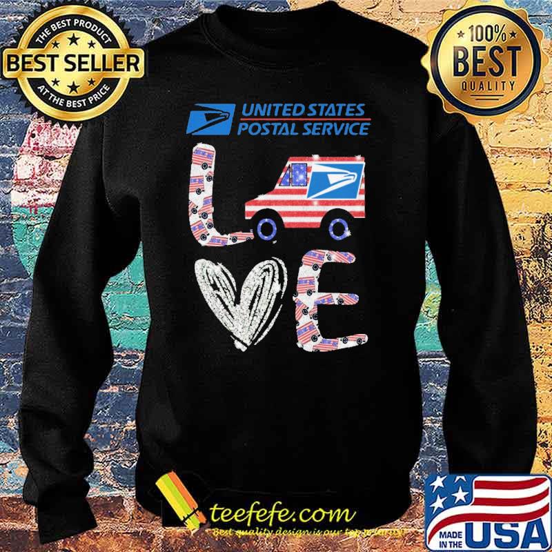 United State Postal Service Love Shirt Sweater United State Postal Service Love Shirt Sweater