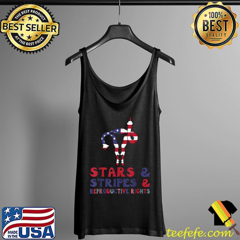 Uterus Shows Middle Finger Feminist Feminism Stars Stripes T-Shirt Tank Top Uterus Shows Middle Finger Feminist Feminism Stars Stripes T-Shirt Tank Top