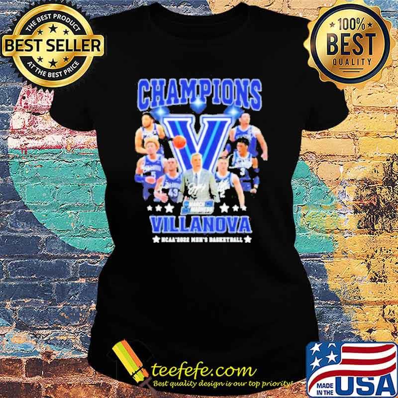 Villanova Wildcats Champions Final Four March Madness 2022 NCAA Men Basketball T-s Ladies tee Villanova Wildcats Champions Final Four March Madness 2022 NCAA Men Basketball T-s Ladies tee