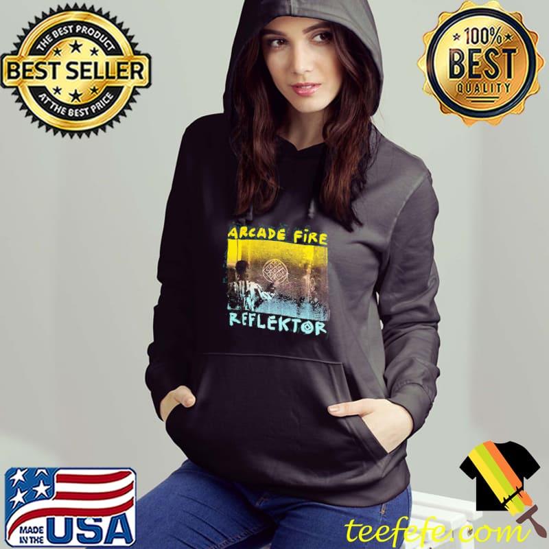 Vintage art arcade fire reflektor band s Hoodie Vintage art arcade fire reflektor band s Hoodie