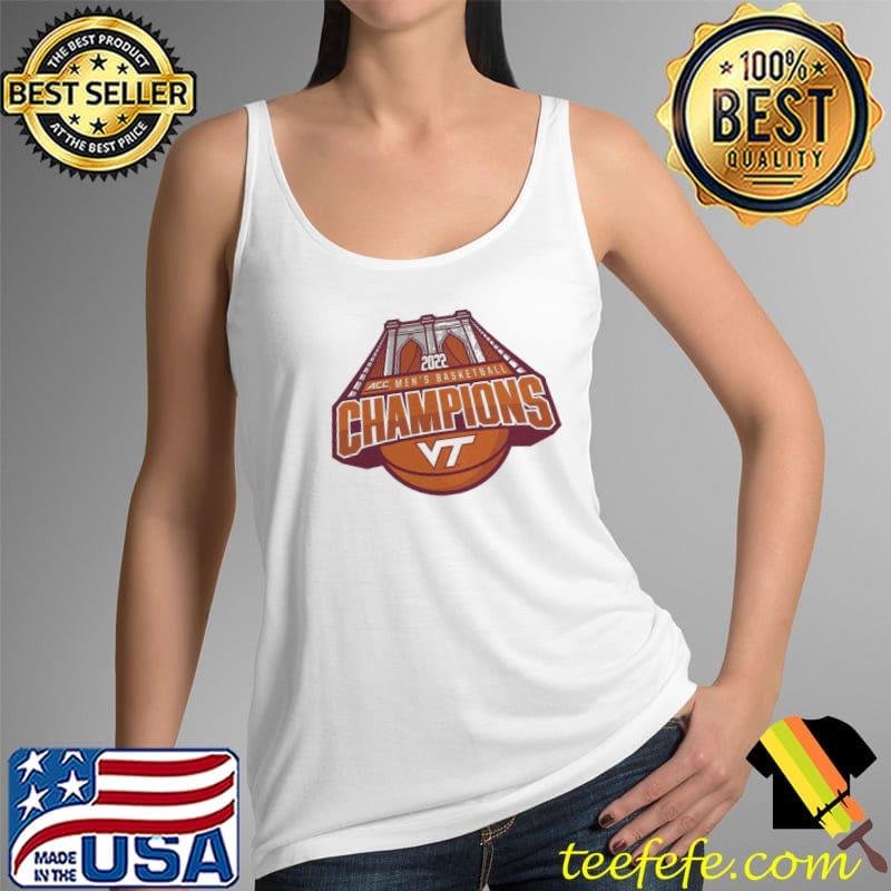 Virginia tech hokies 2022 acc men's basketball conference tournament champions s Tank Top Virginia tech hokies 2022 acc men's basketball conference tournament champions s Tank Top
