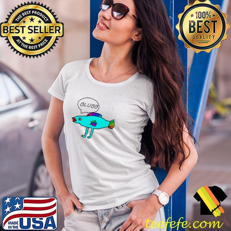 Walking fish shirt