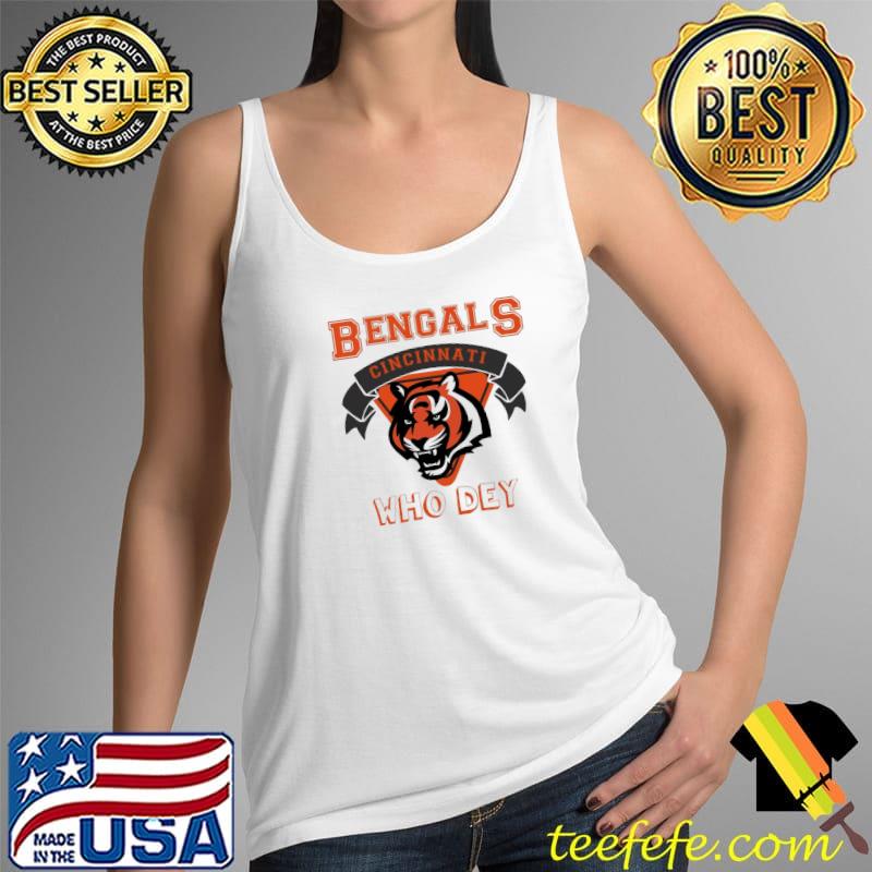 Who dey cincinnatI bengals 2022 logo s Tank Top Who dey cincinnatI bengals 2022 logo s Tank Top