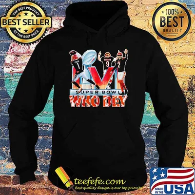 Who dey superbowl cincinnatI bengals shirt