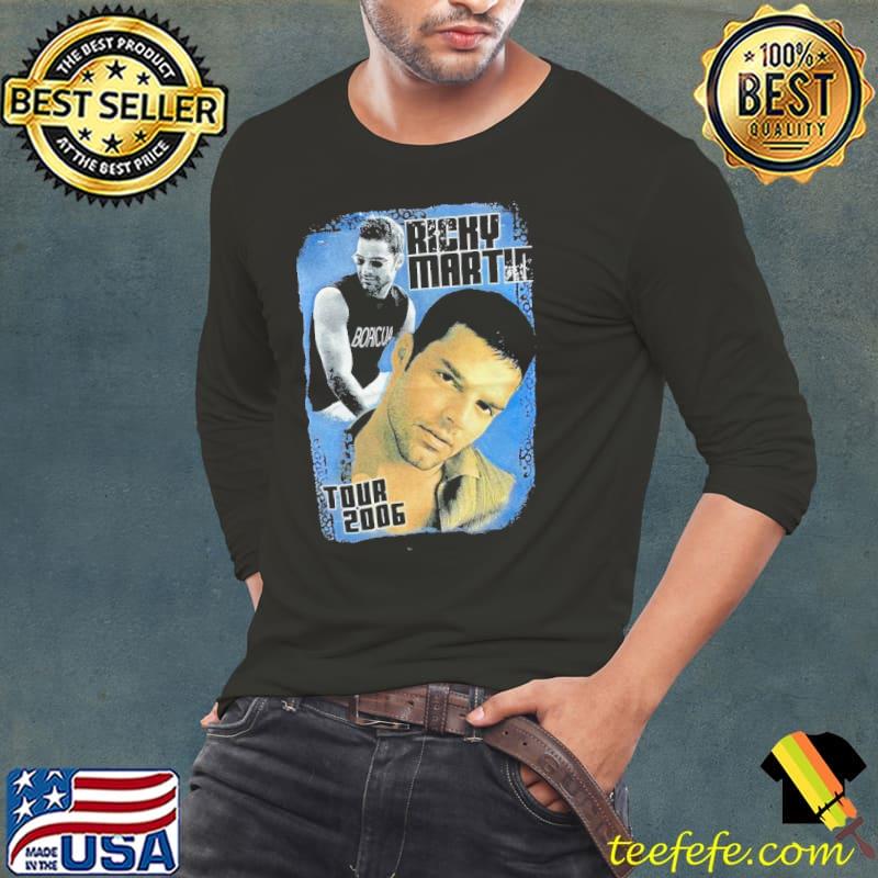 2006's Ricky Martin Shirt Long Sleeve Tee 2006's Ricky Martin Shirt Long Sleeve Tee