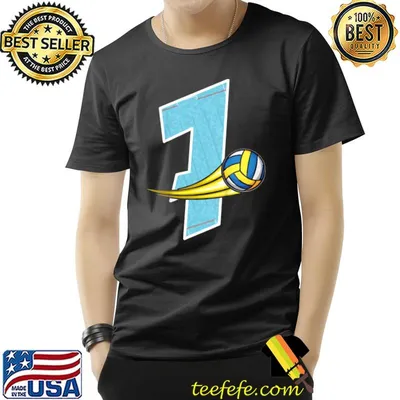 7th Birthday Volleyball Birthday Party T-Shirt