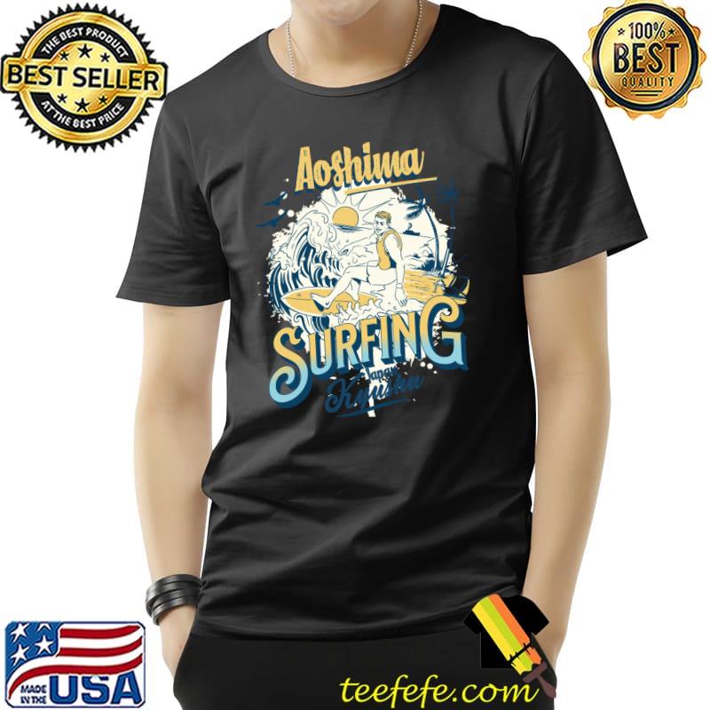 Aoshima beach Kyushu Japan surfing destination T-Shirt