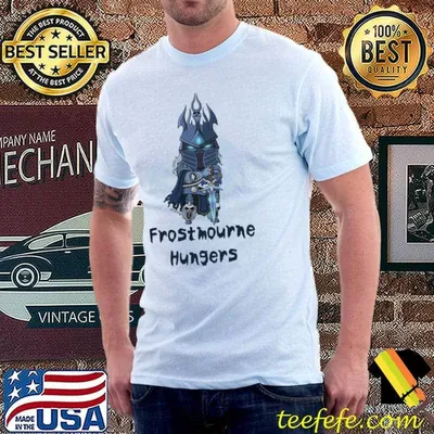 Arthas frostmourne hungers shirt