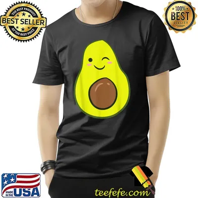 Avocado Halloween Kawaii T-Shirt