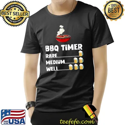 BBQ Timer Rare Medium Well T-Shirt