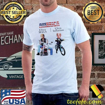 Best America Trump ultra maga Biden ultra inflation shirt