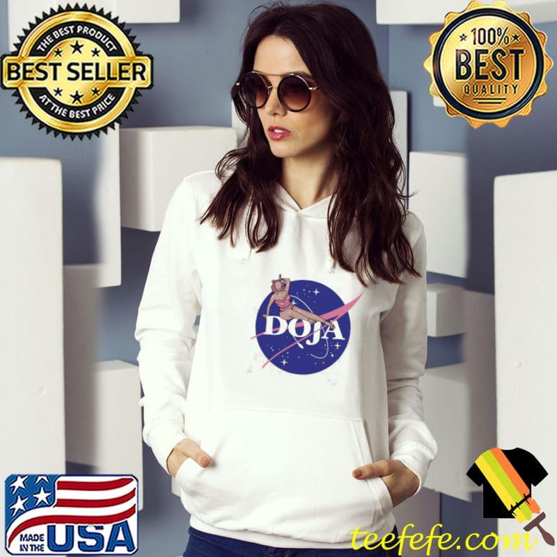 Blue dojja doja cat nasa logo classics Hoodie Blue dojja doja cat nasa logo classics Hoodie