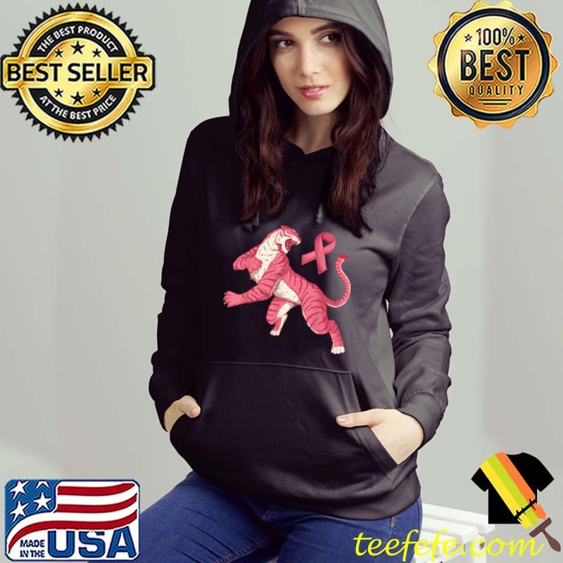 Breast Cancer Awareness Pink Bengal Tiger T-Shirt Hoodie Breast Cancer Awareness Pink Bengal Tiger T-Shirt Hoodie