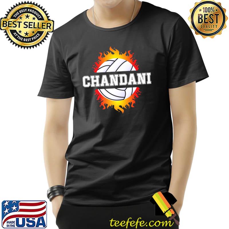 Chandani Name Volleyball T-Shirt