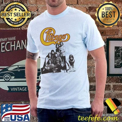 Chicago rock band classic shirt