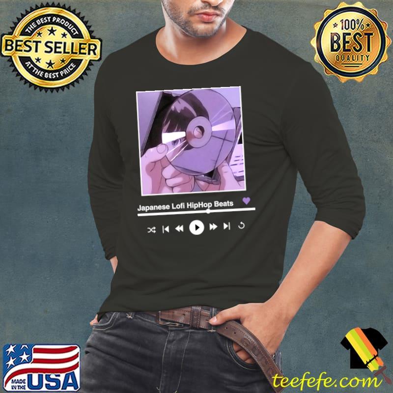 Chill japanese lofi hiphop beats anime aesthetic T-Shirt Long Sleeve Tee Chill japanese lofi hiphop beats anime aesthetic T-Shirt Long Sleeve Tee