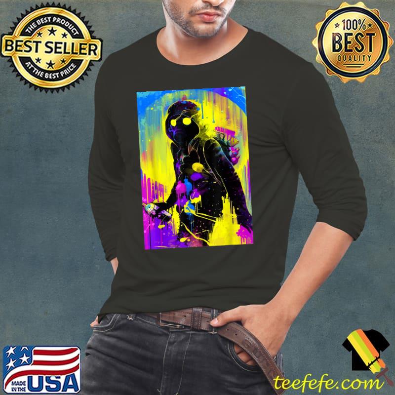 Colorful painter T-Shirt Long Sleeve Tee Colorful painter T-Shirt Long Sleeve Tee