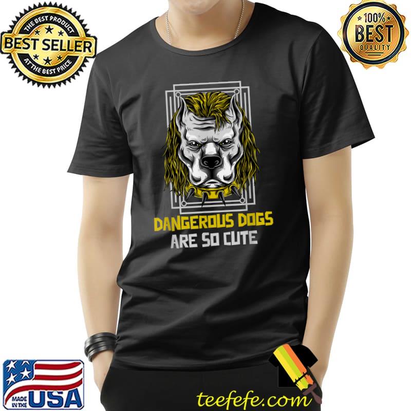 Dangerous Battle Dogs So Cute Staffordshire Bull Terrier T-Shirt
