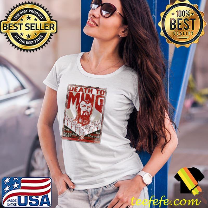 Death to ming the merciless flash gordon classic s Ladies Tee Death to ming the merciless flash gordon classic s Ladies Tee