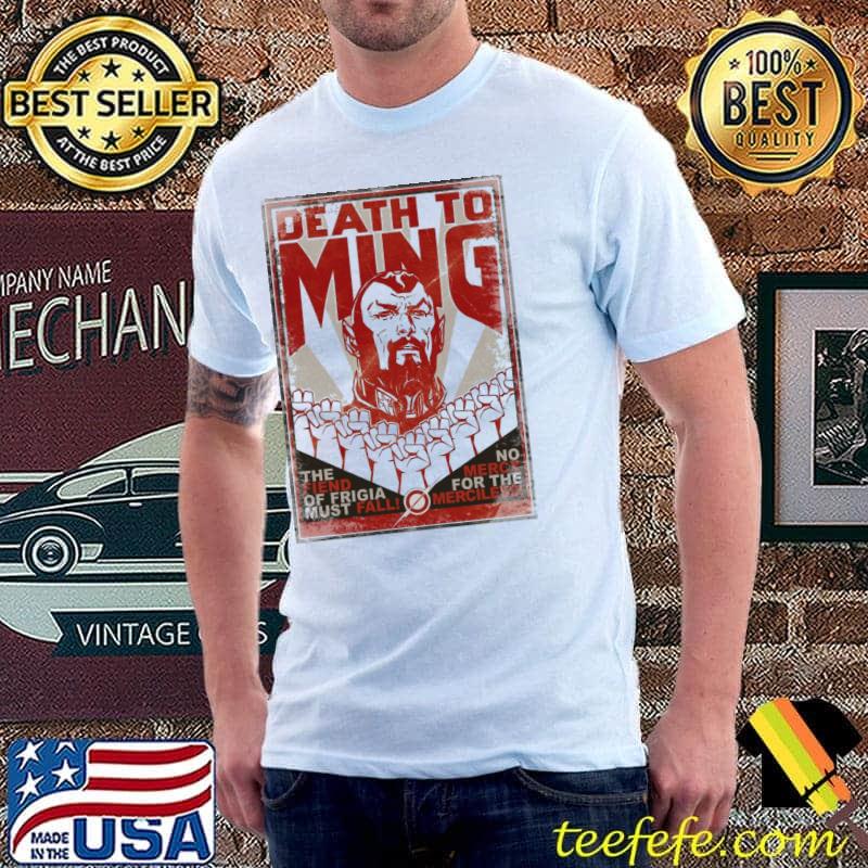 Death to ming the merciless flash gordon classic shirt Death to ming the merciless flash gordon classic shirt