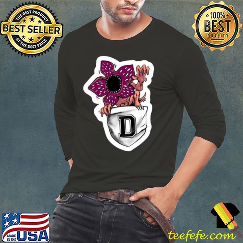 Demogorgon Sticker T-Shirt Long Sleeve Tee Demogorgon Sticker T-Shirt Long Sleeve Tee