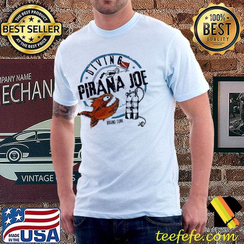 Diving Pirana Joe Grand Turk T-Shirt Diving Pirana Joe Grand Turk T-Shirt