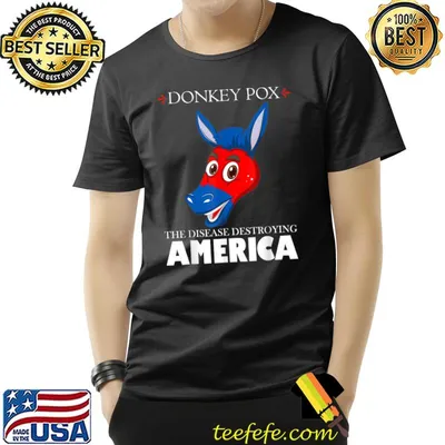 Donkey pox the disease destroying america inflaltion T-Shirt