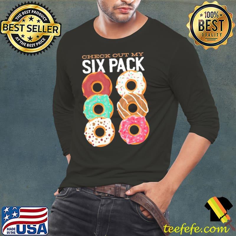 Donut six pack funny s Long Sleeve Tee Donut six pack funny s Long Sleeve Tee