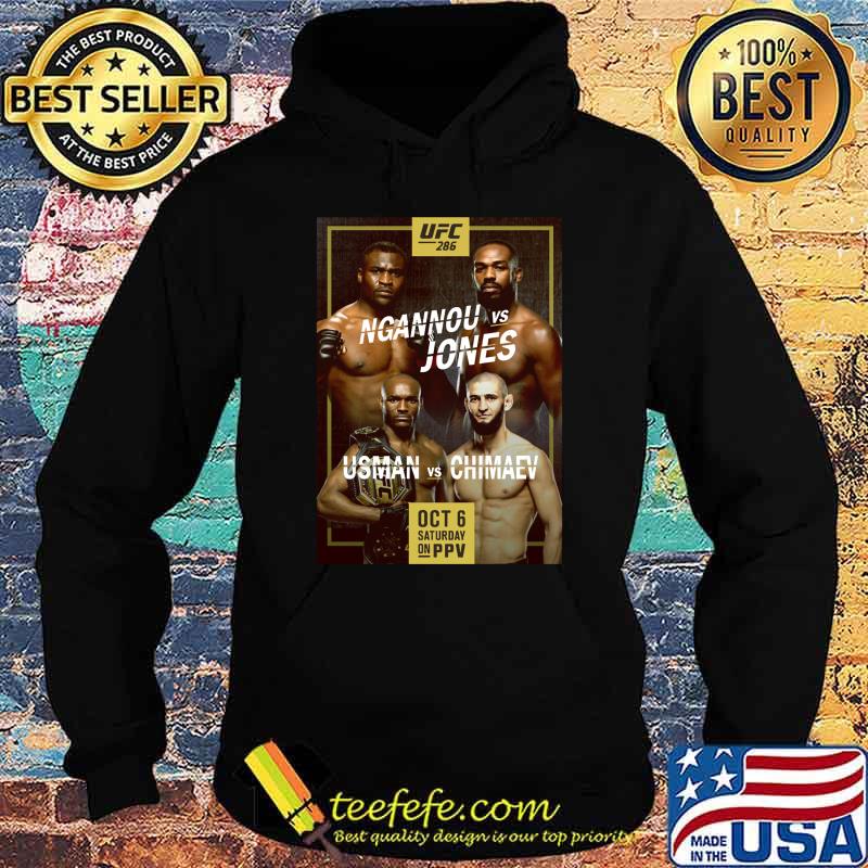 Dream UFC Fight Card Ngannou vs Jones T-Shirt Hoodie Dream UFC Fight Card Ngannou vs Jones T-Shirt Hoodie