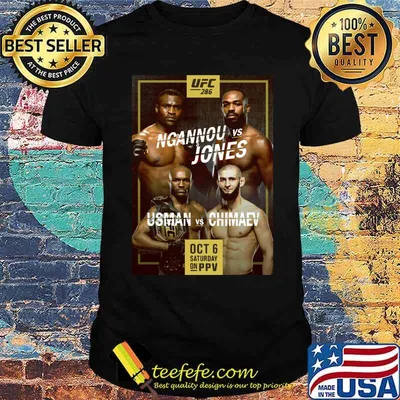 Dream UFC Fight Card Ngannou vs Jones T-Shirt