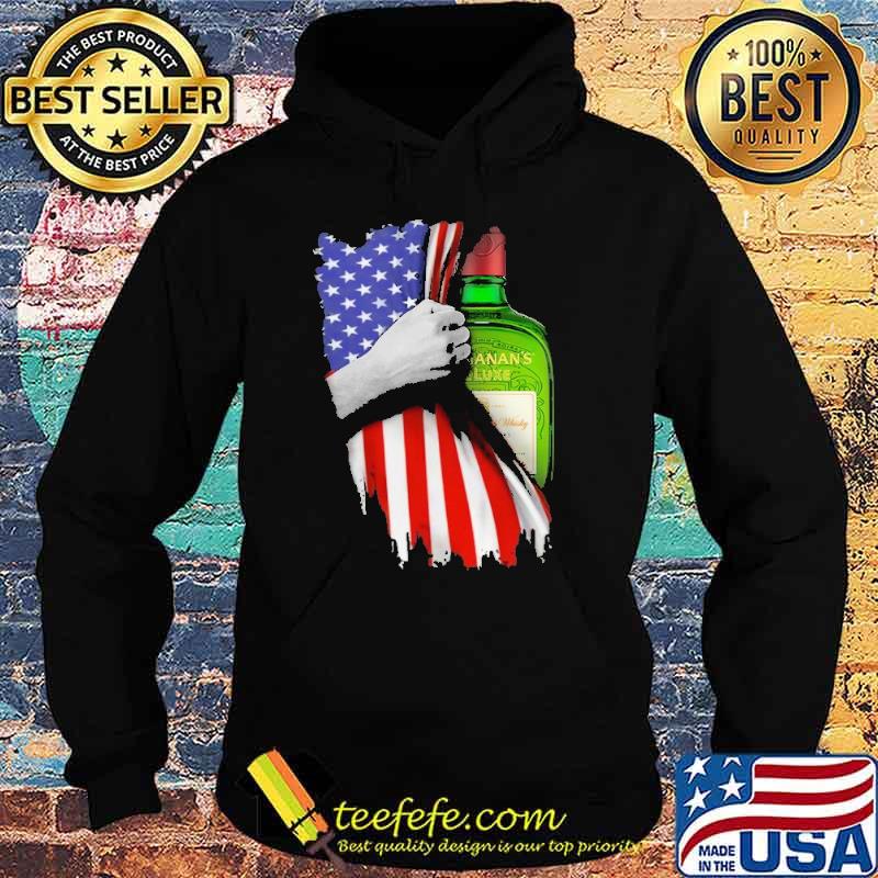 Drinking American Flag Buchanan's Deluxe Whisky Shirt Hoodie Drinking American Flag Buchanan's Deluxe Whisky Shirt Hoodie