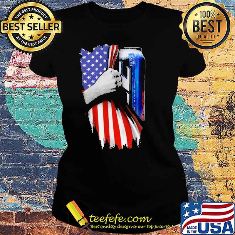 Drinking American Flag Bud Ice 25oz Shirt Ladies tee Drinking American Flag Bud Ice 25oz Shirt Ladies tee