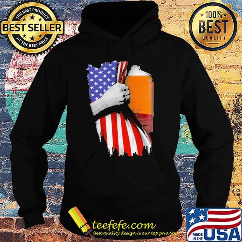 Drinking American Flag Bulleit Whiskey Shirt Hoodie Drinking American Flag Bulleit Whiskey Shirt Hoodie