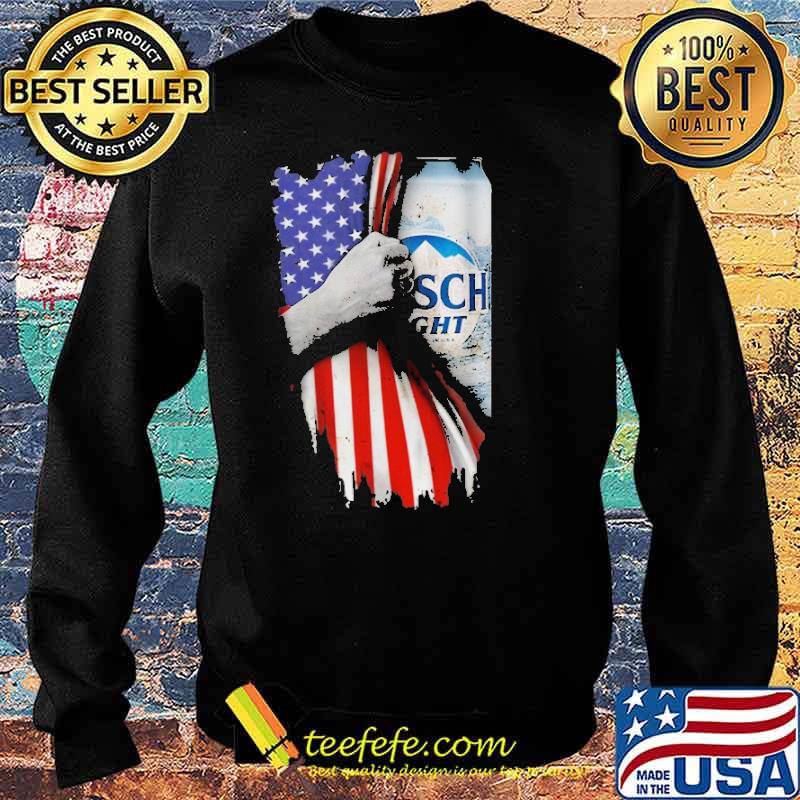 Drinking American Flag Busch Beer Shirt Sweater Drinking American Flag Busch Beer Shirt Sweater