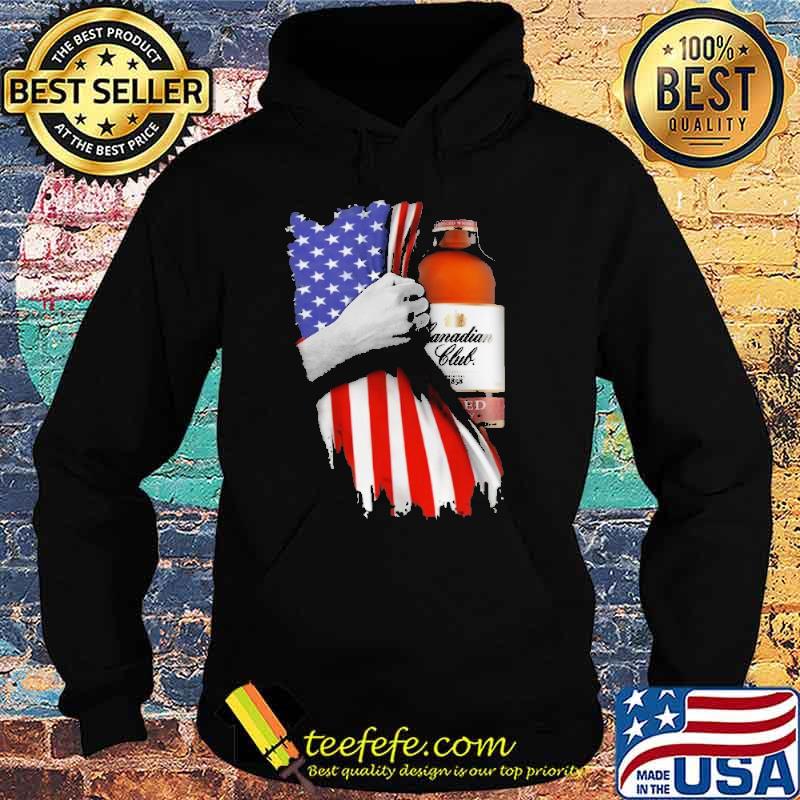 Drinking American Flag Canadian Club Whisky Shirt Hoodie Drinking American Flag Canadian Club Whisky Shirt Hoodie