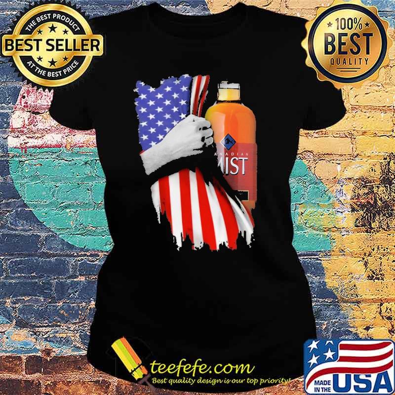 Drinking American Flag Canadian Mist Shirt Ladies tee Drinking American Flag Canadian Mist Shirt Ladies tee