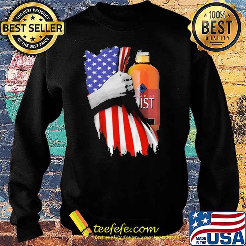 Drinking American Flag Canadian Mist Shirt Sweater Drinking American Flag Canadian Mist Shirt Sweater