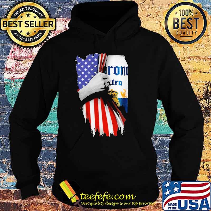 Drinking American Flag Corona Beer Shirt Hoodie Drinking American Flag Corona Beer Shirt Hoodie