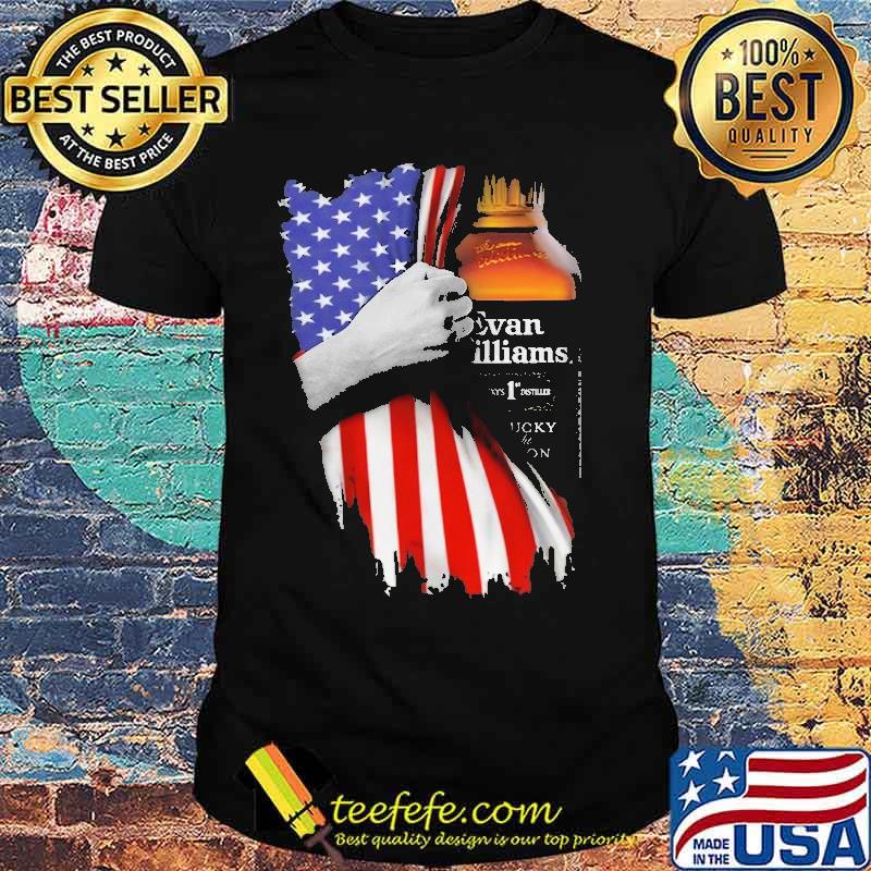 Drinking American Flag Evan Williams Shirt Drinking American Flag Evan Williams Shirt