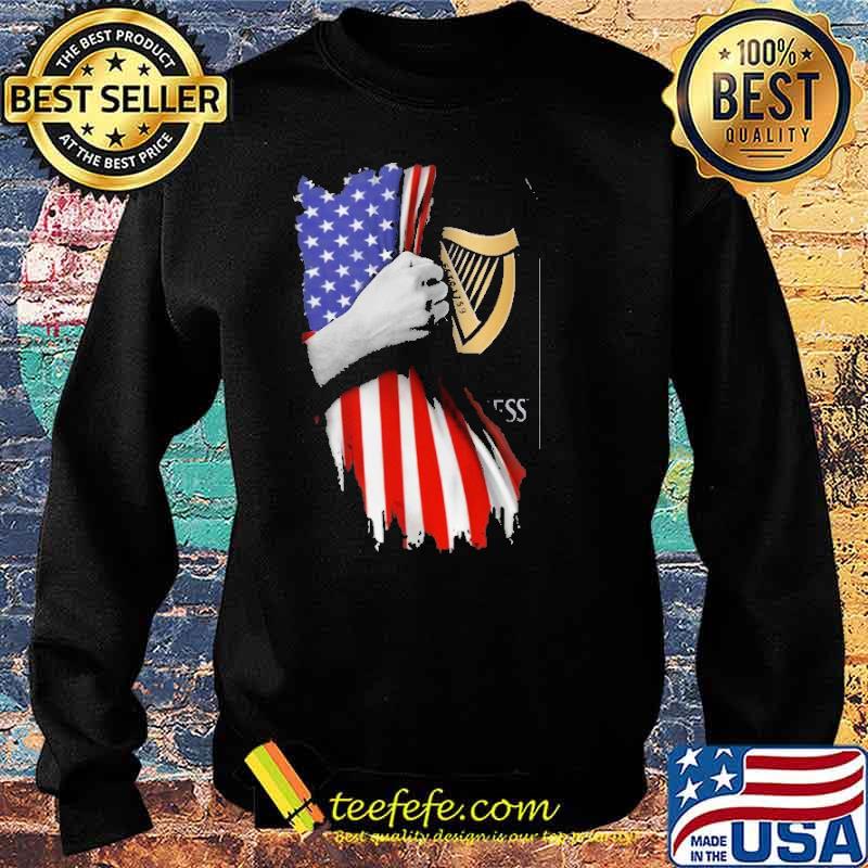 Drinking American Flag Guinness Shirt Sweater Drinking American Flag Guinness Shirt Sweater
